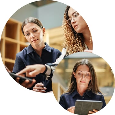 As she builds charts, reviews data, and collaborates with coworkers, Azure Virtual Desktop helps her stay productive by providing reliable access to the applications and resources she needs from one centralized workspace.