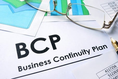 An image showing a business continuity plan report