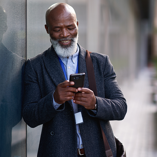 Man with Phone 1