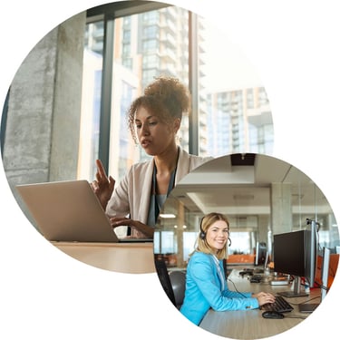 An IT security team configures Microsoft Entra ID to enable seamless and secure access for users across the organization, leveraging single sign-on, multi-factor authentication, and role-based access controls to ensure employees can easily and securely connect to the resources they need while minimizing security risks.