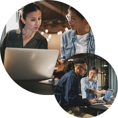 When an employee points to a confidential report on a colleague’s laptop, the Data Leakage policy template detects the file-share event, routes an alert to a compliance reviewer, and confirms the document carries the correct sensitivity label before it’s sent.