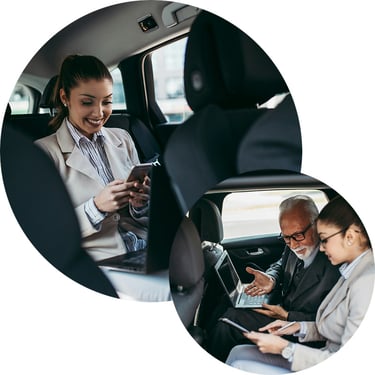Two IT officers organize findings into a review set using features like email threading and date sorting to uncover relevant email conversations that may require disclosure.