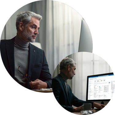 An analyst presents how Microsoft Sentinel helps reduce operational risk, protect customer data, and streamline compliance—aligning security with business goals.
