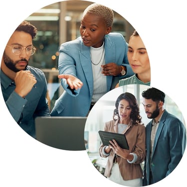 Windows gives teams a consistent platform for collaboration, helping employees, managers, and directors share ideas, access business resources, and work together across office, hybrid, and remote settings.