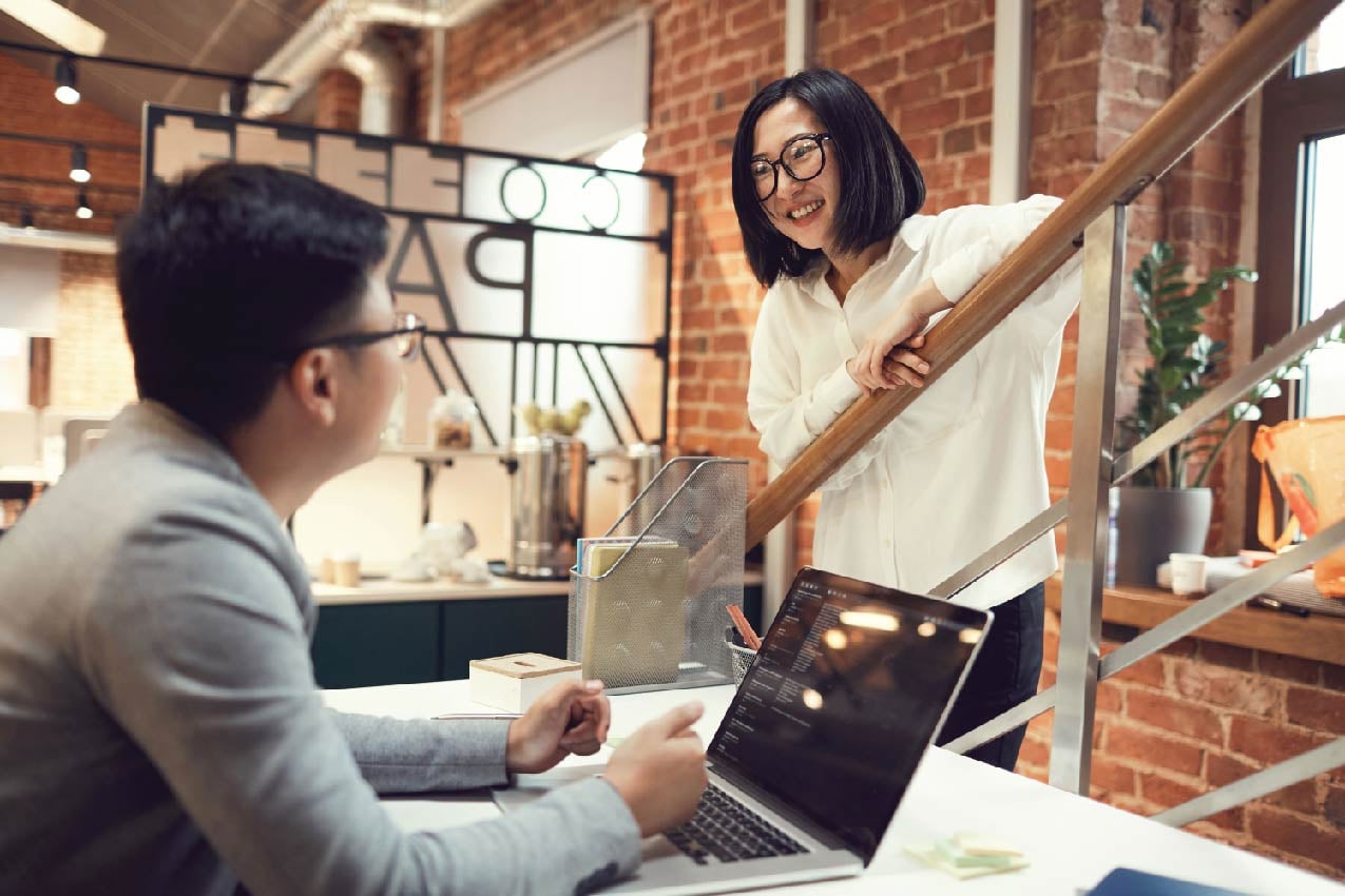 Employees in an organization envision and embrace a new culture of work by collaborating and communication using Microsoft Teams.