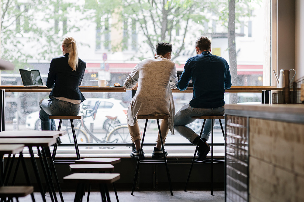 People Working Remotely