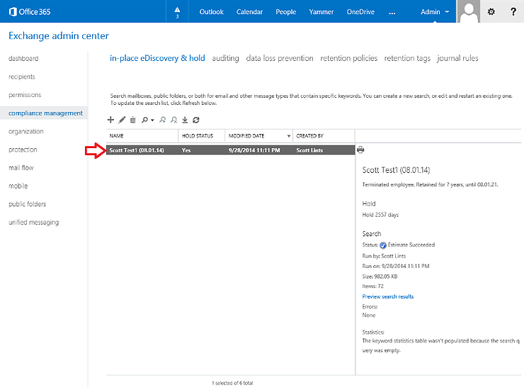 Off-boarding employees in Office 365 (Part 2) 10