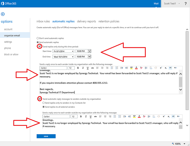 Off-boarding employees in Office 365 (Part 2) 4