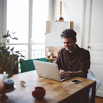 Man on Laptop-1