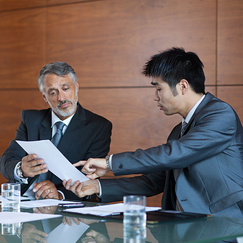 Meeting Between Colleagues