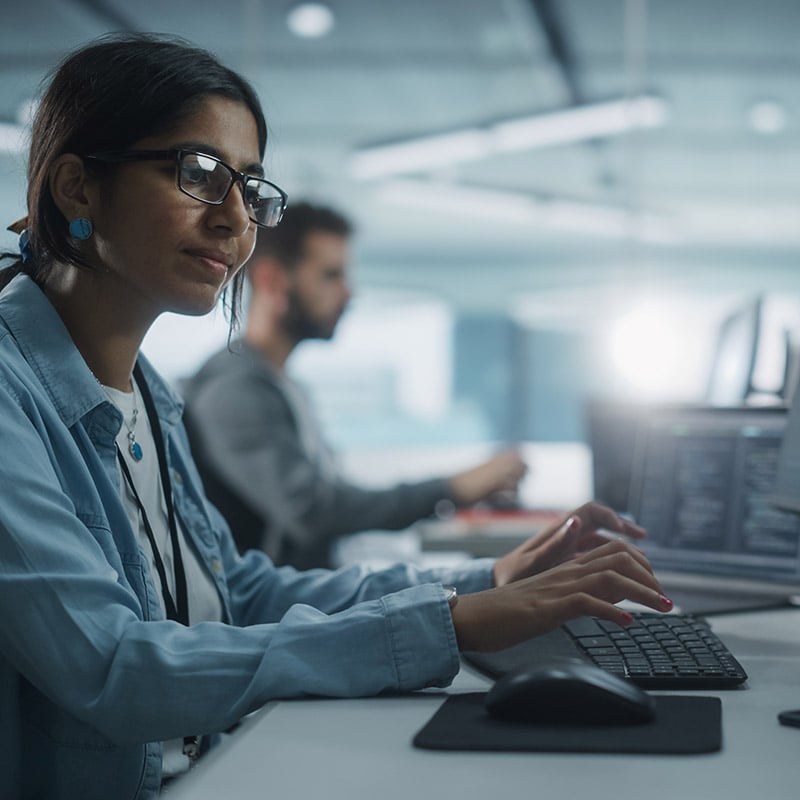 From a single console, she ensures every endpoint is protected, patched, and aligned with corporate and regulatory requirements—thanks to Microsoft Configuration Manager.