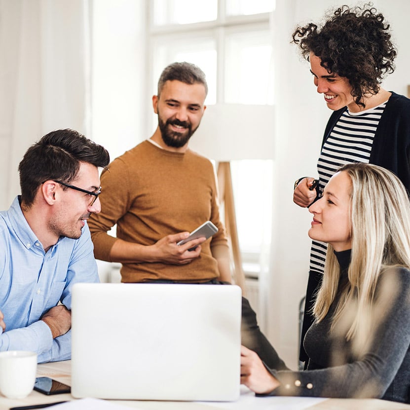 The organization uses Microsoft Defender for Business to shift from a reactive, alert-heavy environment to a preventative security model.