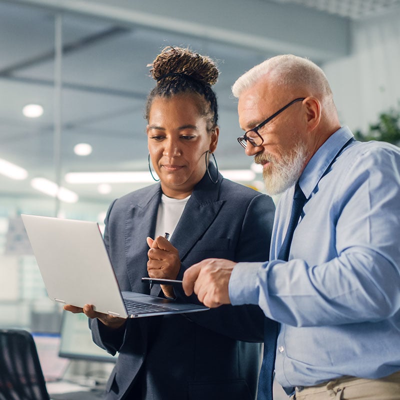 An employee uses Microsoft Priva Privacy Risk Management to uncover open and over-privileged personal data across the organization, identifying potential privacy risks and taking proactive steps to limit exposure, ensuring sensitive information is properly secured and access is restricted.