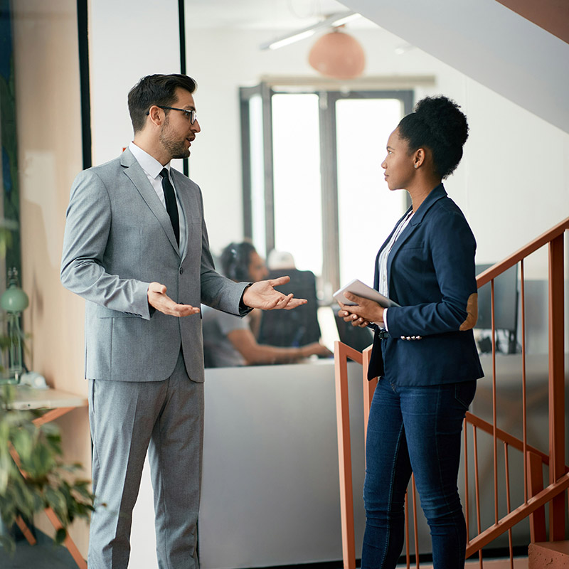While two HR managers trade salary spreadsheets in Outlook, the Personal Data classifier auto-encrypts attachments and masks employee IDs, with Insider Risk confirming normal behavior so they can finish the report confidently and on schedule.