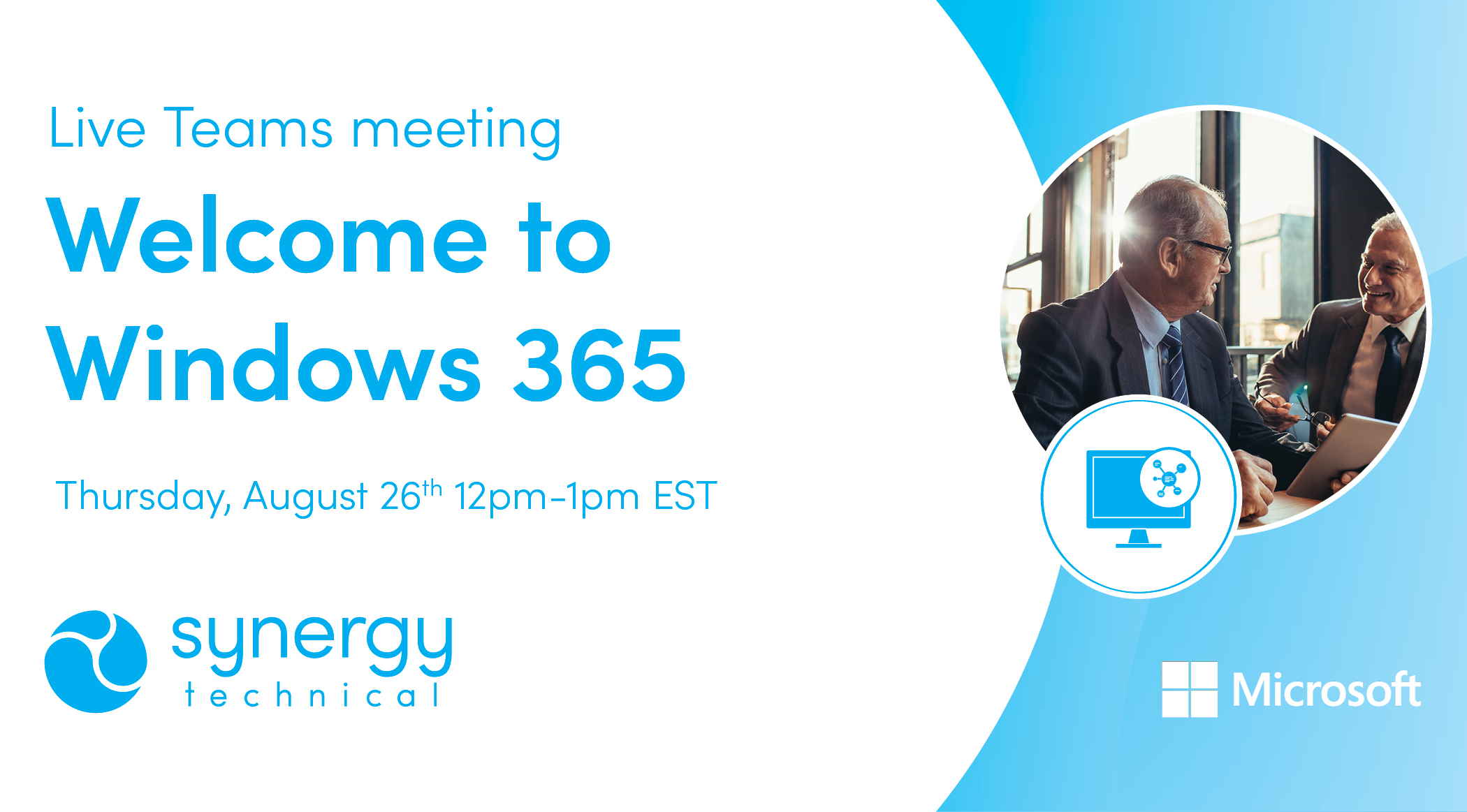 Welcome to Windows Series Webinar
