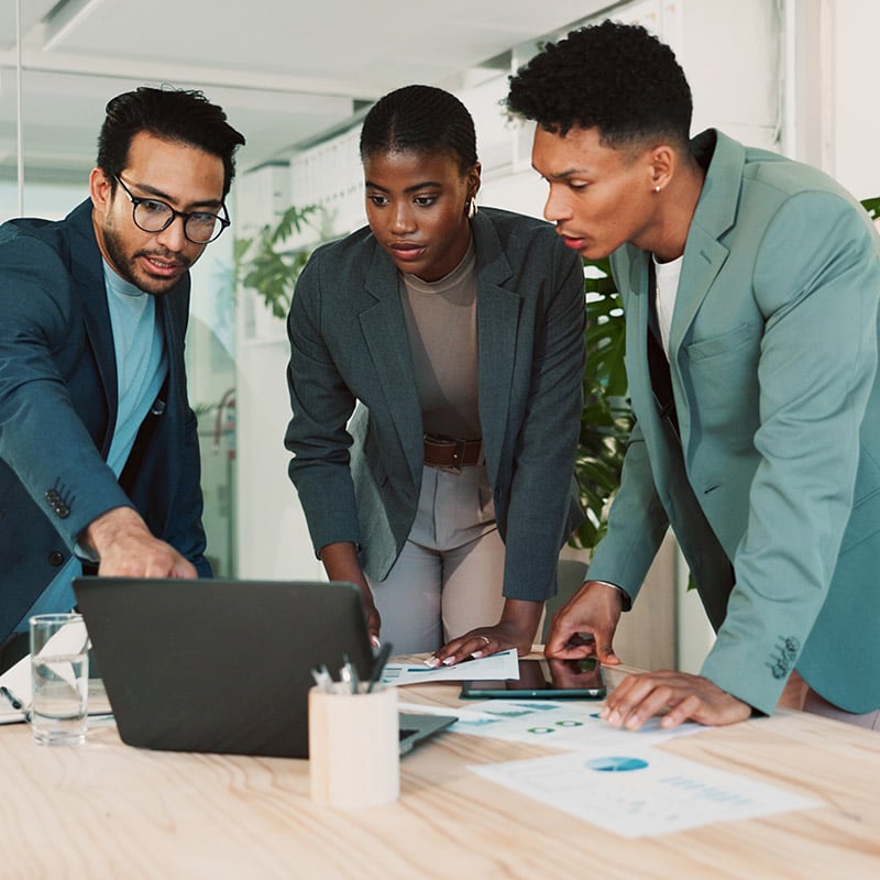 Windows gives analysts a dependable workspace to review data, compare insights, and collaborate on next steps while IT maintains control over device security and access.